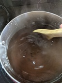 Boil mixture until all the salt and sugar are dissolved.